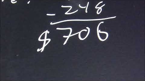 MAT 0018 1.3 Pre-Algebra myopenmath: Subtracting Whole Numbers