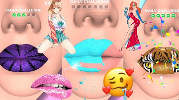 Lips Art 3D - All Levels |Gameplay IOS & Android