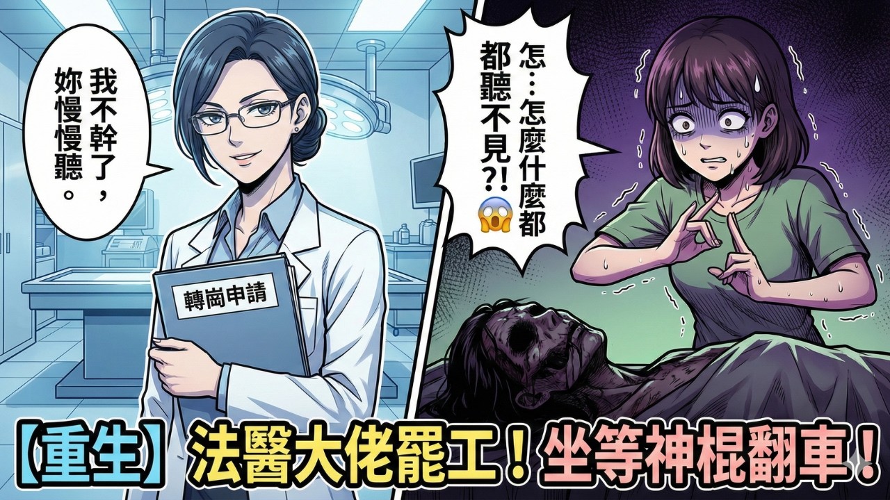 【重生】首席法醫轉行當文員，全局笑瘋了！等「屍語者」青梅翻車那天，男友跪在門外求我出山！🔥| 尸語者
