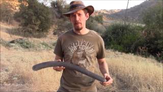 Hunting Boomerang  Extreme Range  The Aboriginal Karli