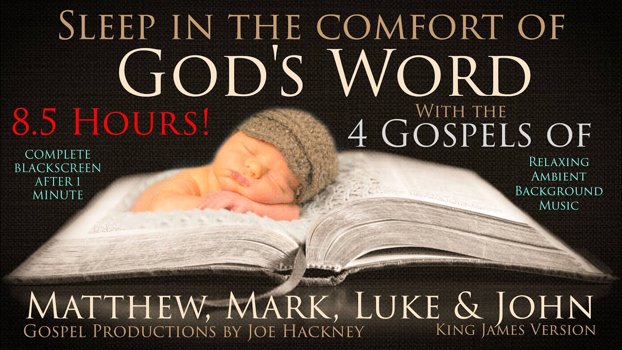 AUDIO BIBLE, THE 4 GOSPELS KJV MATTHEW, MARK, LUKE & JOHN COMPLETE ...