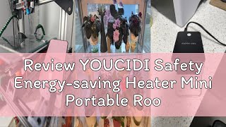 Review YOUCIDI Safety Energy-saving Heater Mini Portable Room Office Desktop Electric Fan Heater Air