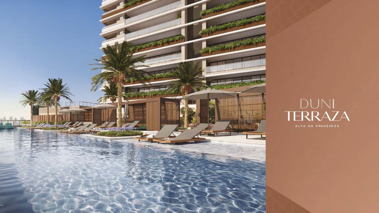 DuniTerraza Alto de Pinheiros | Onde a arquitetura contemporânea encontra o bem-estar.🌿