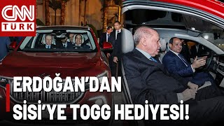 Hurbaşkanı Erdoğan, Mısır Ziyareti Sırasında Sisiye Yerli Otomobil Togg Hediye Etti