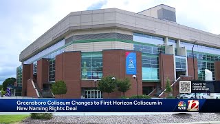 Greensboro Coliseum renamed First Horizon Coliseum