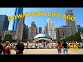 Walking Downtown Chicago, Illinois [4K UHD 60fps] - 4th of July 2021