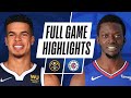 NUGGETS at CLIPPERS | NBA PRESEASON FULL GAME HIGHLIGHTS | October 4, 2021