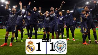 Man City vs Real Madrid (1-1) | Extended Highlights & Penalty Shootout | Champions League 2023/24 |