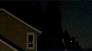 Watch the moment a meteor explodes