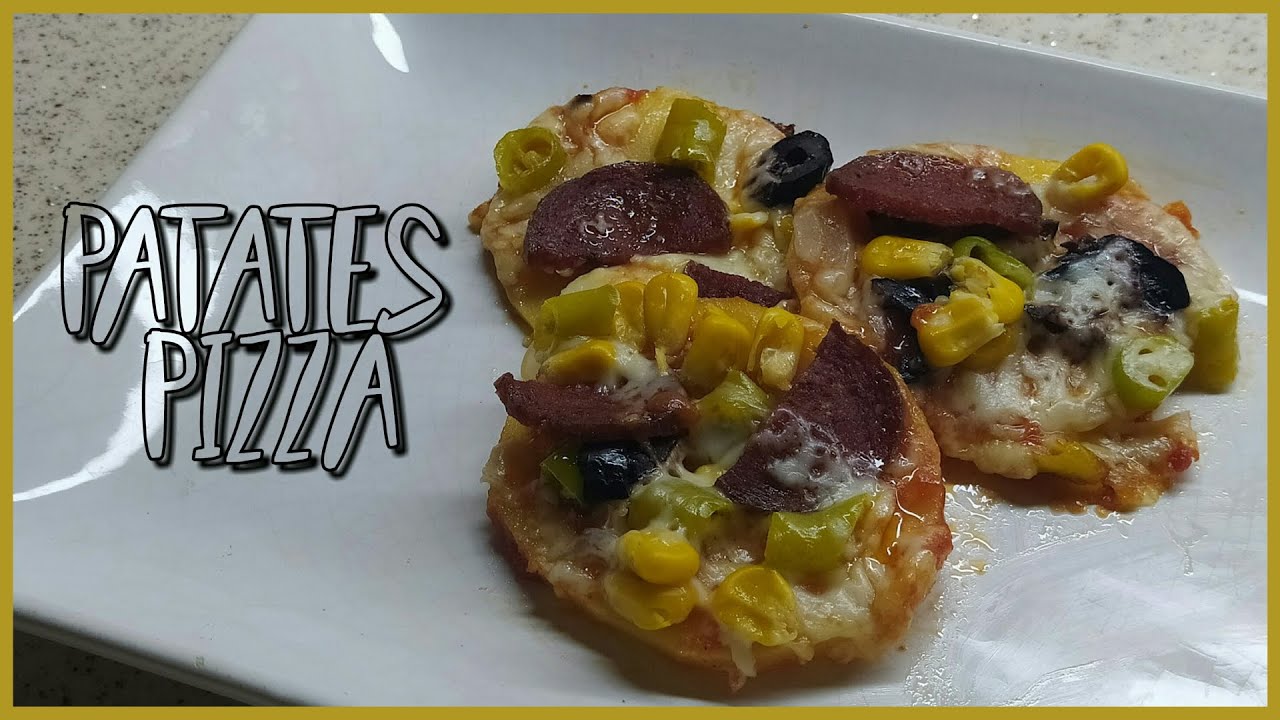 ✔️TAVADA KOLAY PİZZA 🍕 | KAHVALTILIK ENFES PATATES PİZZASI TARİFİ 🥔