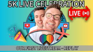 Our First Youtube Live Celebrating 5,000 Subscribers