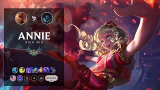 Annie Mid vs Karthus - NA Challenger Patch 12.6