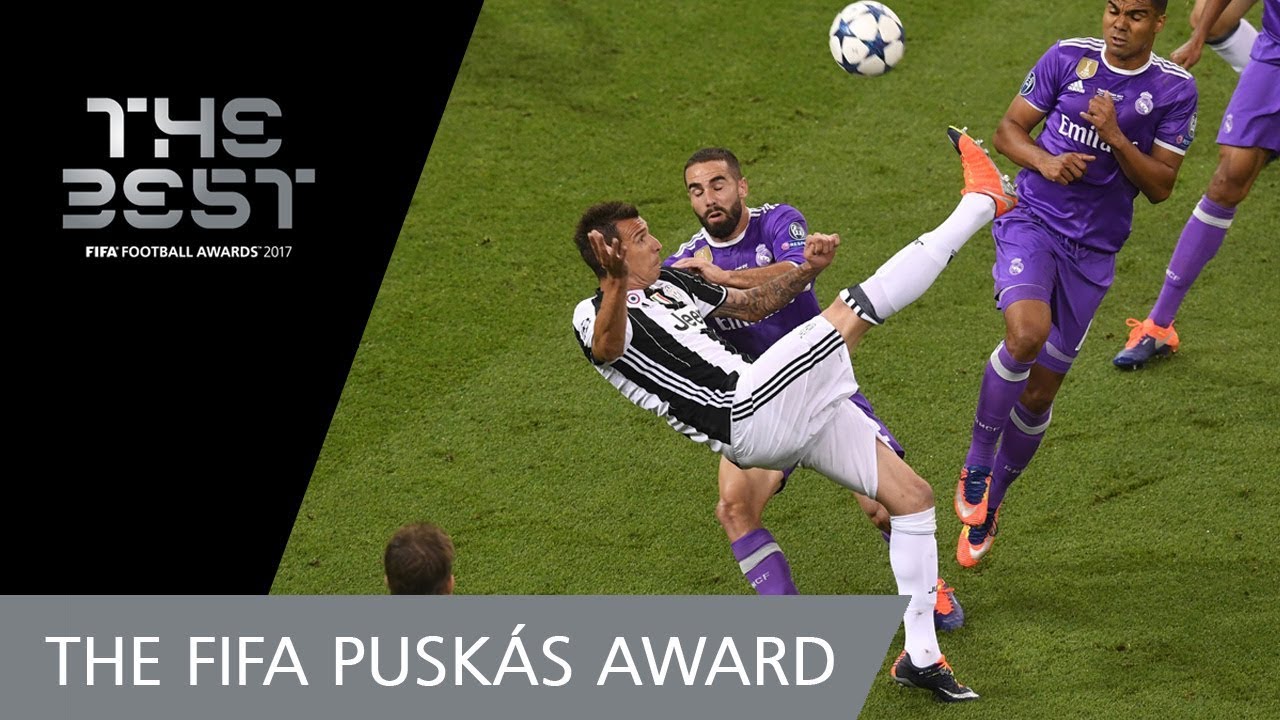 Mario MANDZUKIC GOAL | FIFA PUSKAS AWARD 2017 NOMINEE - YouTube