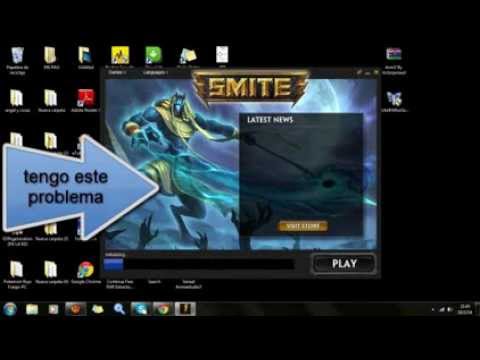 ayuda smite no funsiona tengo un error