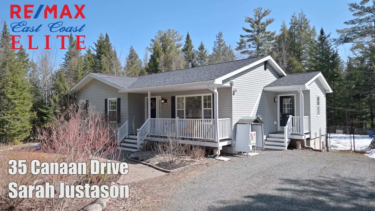 35 Canaan Drive Sarah Justason RE/MAX East Coast Elite Realty YouTube