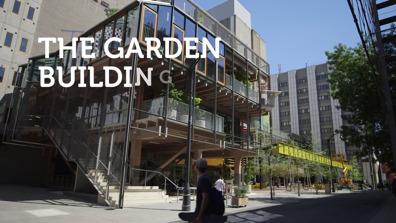 Behind the Hoarding Garden Building RMIT University YouTube