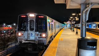 LIRR: M3 Babylon Branch Wantagh Express + M9 Long Beach & Babylon Branch Local Trains at Lynbrook