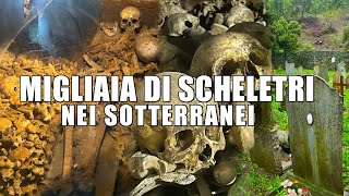 TROVIAMO MIGLIAIA DI SCHELETRI SOTTO IL SANTUARIO E VISITIAMO UN ANTICO CIMITERO OTTOCENTESCO!