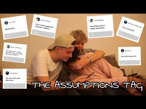 THE ASSUMPTIONS TAG- invasive questions | NOAHFINNCE