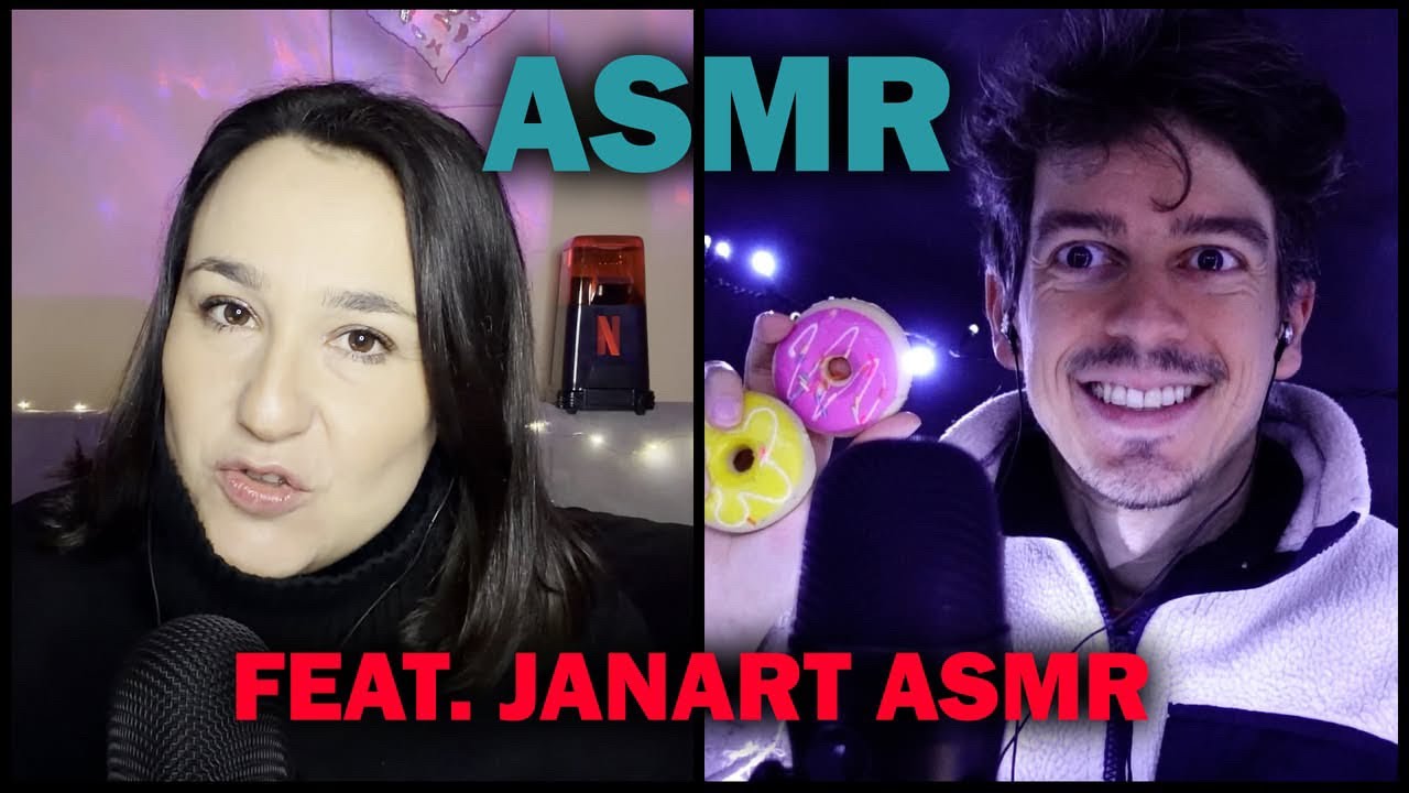 ASMR|Collaborazione speciale con @JanArtASMR   Rispondiamo a 10 domande a tema Cinema e Viaggi 🎬✈️