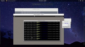 wayland - weston screen - in Ubuntu 18.10