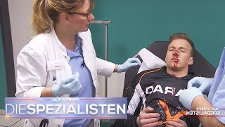 Kampf mit Hockeyschläger: Bruder wird blutig geschlagen! | Birgit Maas | Die Spezialisten | SAT.1 TV Kampf mit Hockeyschläger: Bruder wird blutig geschlagen! | Birgit Maas | Die Spezialisten | SAT.1 TV