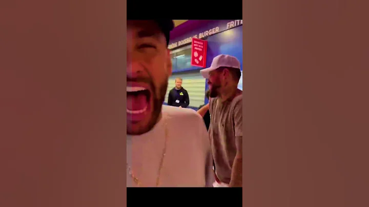 Neymar destroy punching machine with no looking #shorts #neymar