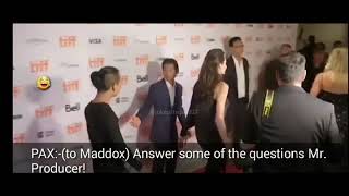 Pax Jolie Pitt mocks big brother Maddox at the Film Festival!😂 - @joliepittsquad27