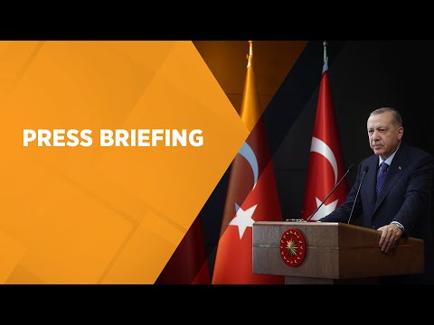 President Erdoğan announces