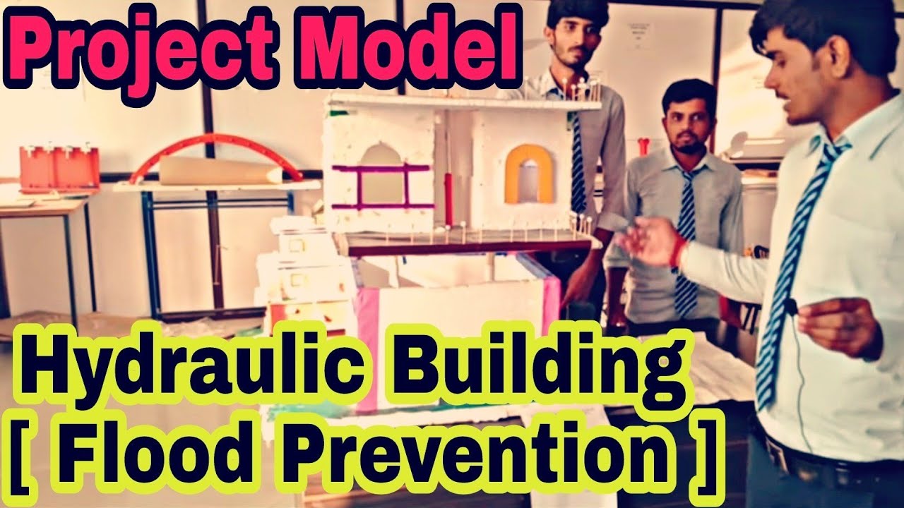 Hydraulic System in Building Model Civil Engineering Projects RRSIMT Hindi Er. Amit