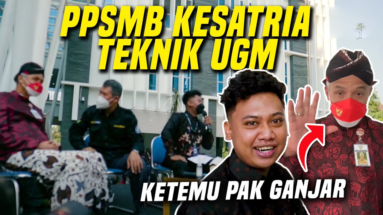 Sesama Alumni UGM, Danang Giri dan Pak Ganjar Pranowo Hadiri Acara PPSMB