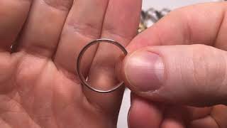 Flat Court Wedding Ring, Medium Weight Overview 6 of 8