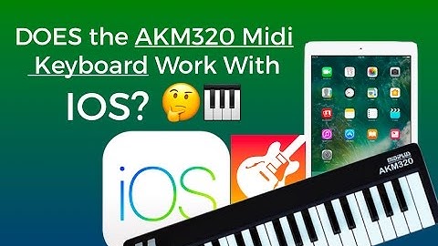 Does The AKM320 Keyboard work with IOS? | iGageit