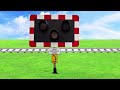 【踏切アニメ】激しいダンスの踏切カンカン 170 ♪　violent dance crossing 170 ♪