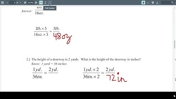 Module 7.3 - Video Lesson - Converting Within Measurement Systems