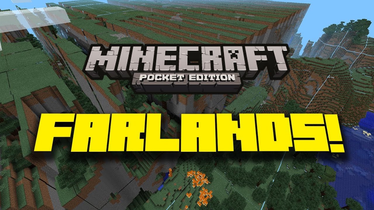 Minecraft PE Far Lands! - YouTube