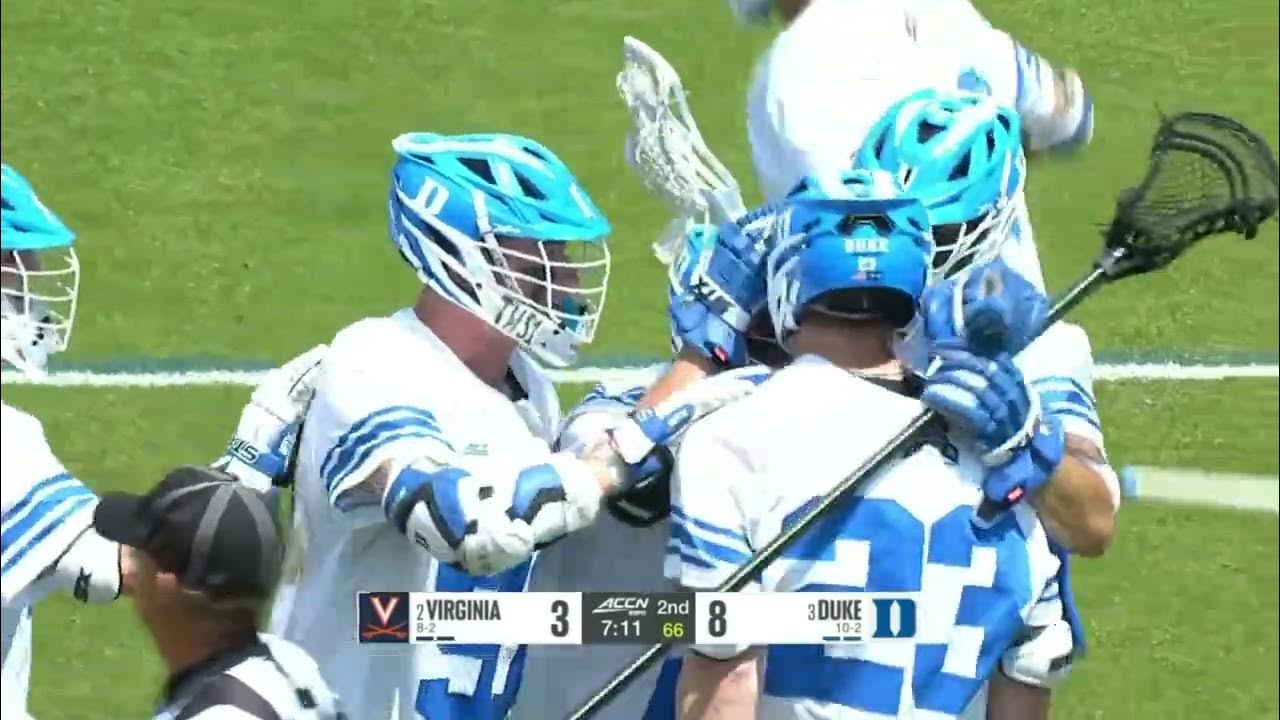 Duke vs Virginia Lacrosse Highlights 2023 College Lacrosse YouTube
