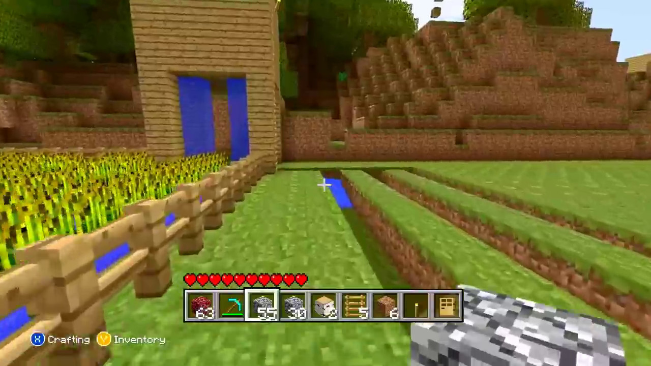 Minecraft For Xbox 360 My House Caught Fire Youtube