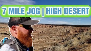 7 Mile Jog to the highest point | High Desert Arizona
