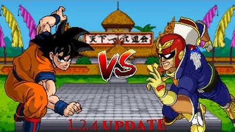 Super Smash Flash 2 1.2.4 Update - Goku vs Captain Falcon