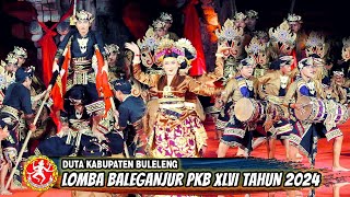 LOMBA BALEGANJUR REMAJA PKB 2024 - DUTA KABUPATEN BULELENG