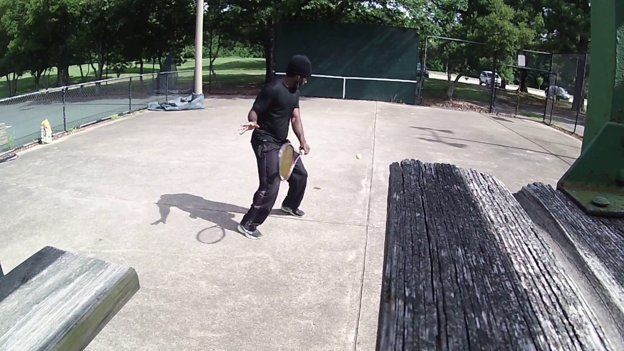 Tennis Backboard Practice YouTube