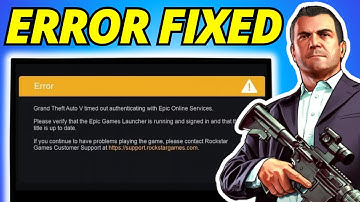 Fix GTA V Enhanced: Unable To Authenticate Epic Games Services