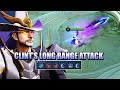 THIS CLINT HAS A LONGER RANGE THAN LAYLA - CLINT BUILD AND GAMEPLAY MOBILE LEGENDS