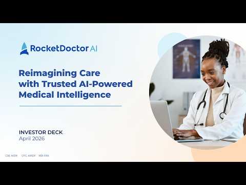 Rocket Doctor AI Inc. (OTCQB: AIRDF | CSE: AIDR): Virtual Investor Conferences