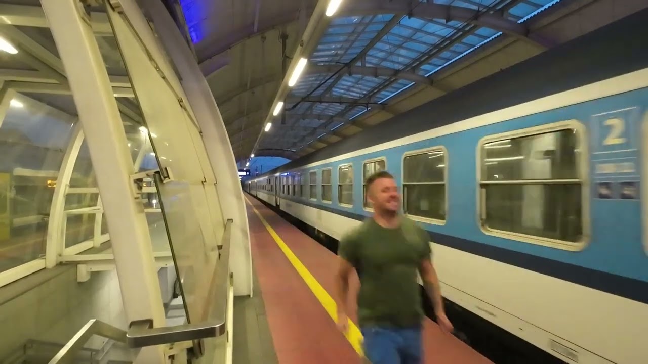 Przejazd składem TLK Pirat i IC SILESIA.