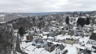 Oil City PA from Above