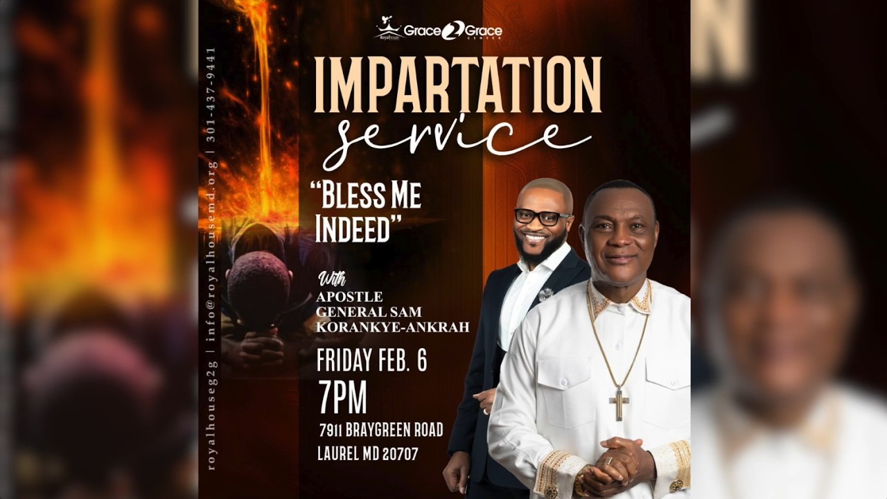 Impartation Service with Apostle General Sam Korankye-Ankrah || Bless Me Indeed || 2-6-26
