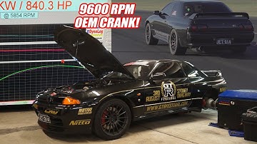 9600rpm on an EOM RB26 crank! - Project Supercar Killer R32 GT-R Pt3