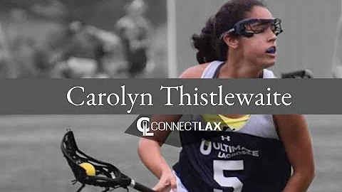 Carolyn Thistlewaite Lacrosse Highlights - PA 2020 - Mid, Def, Draw